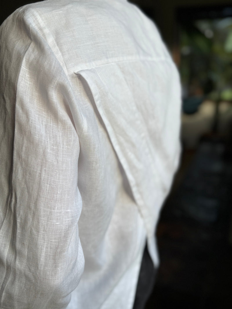 Caroline 100% linen shirt